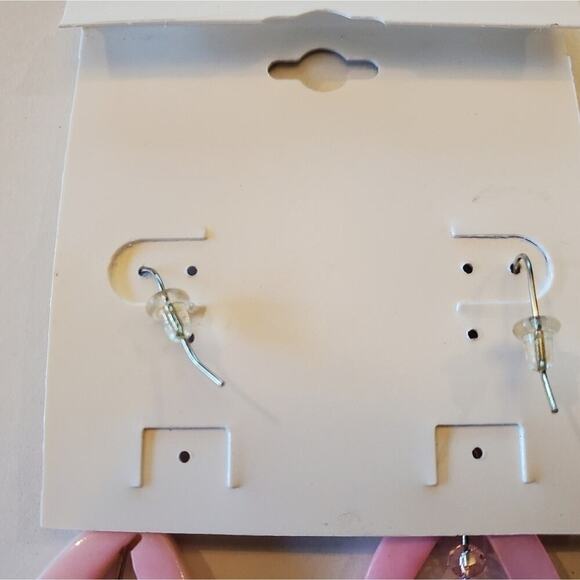 Bundle of Treska glam dangle drop french wire and leverback earrings - Picture 4 of 4